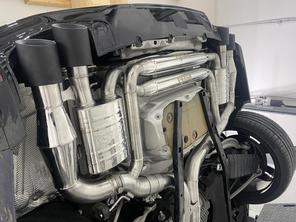BTM Exhaust Abgasanlage mit EG Zulassung für Audi RS6 und RS7 C8