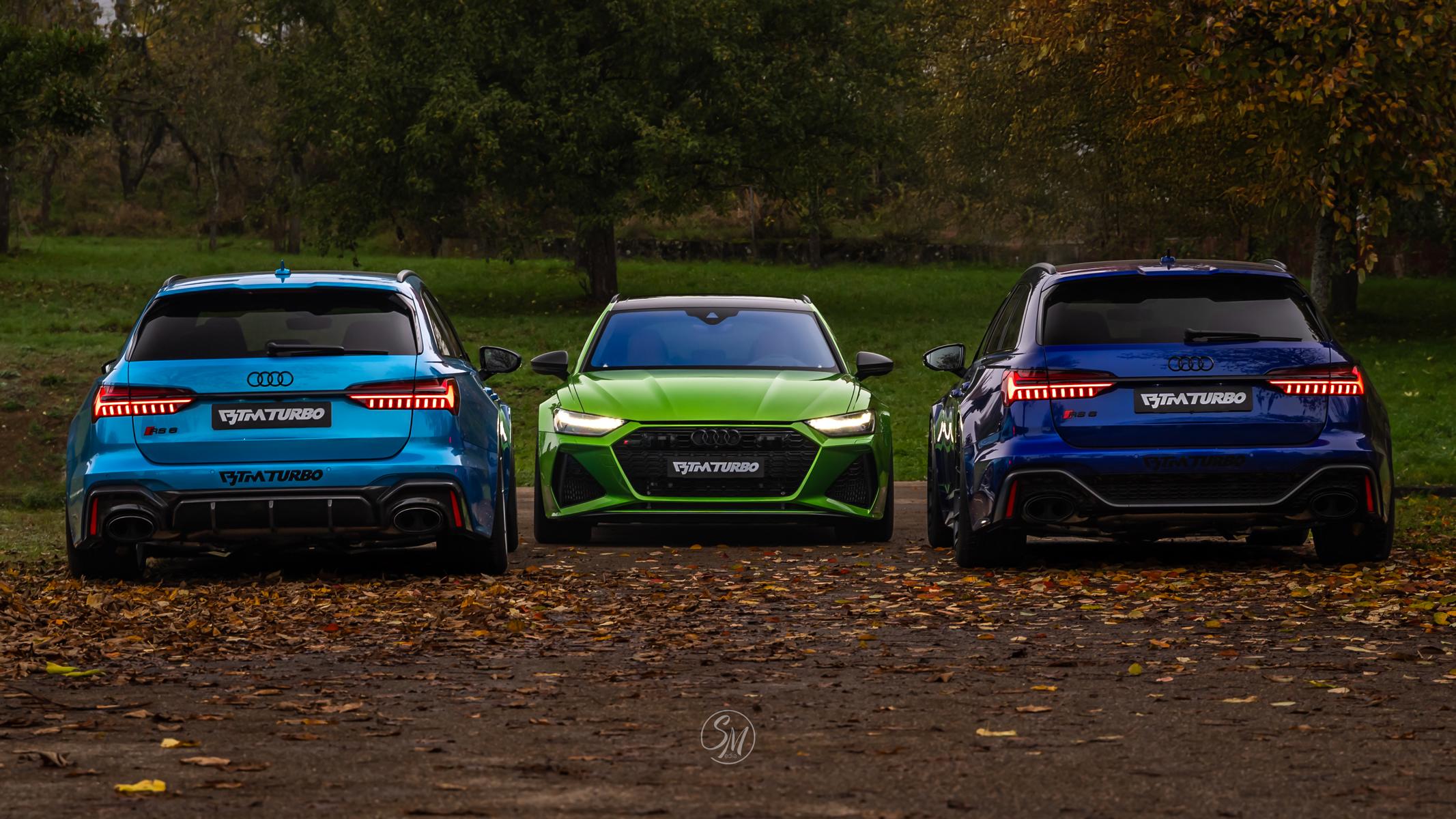 Unser RS6 C8 Abgasanlage